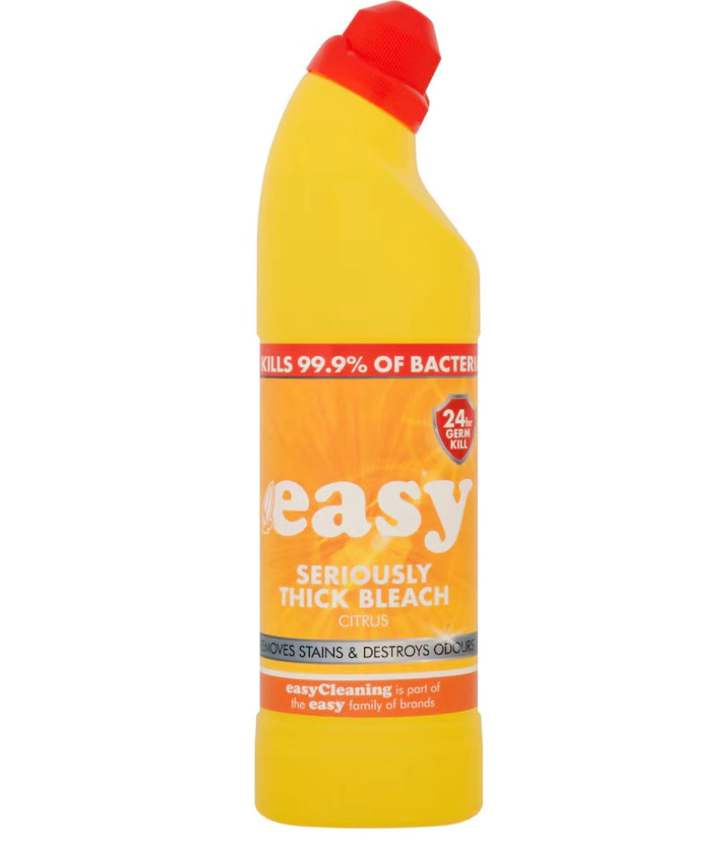 EASY SERIOUSLY THICK BLEACH CITRUS 750ML - CASE OF 12