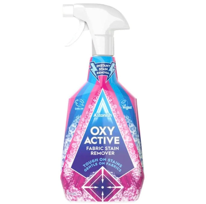 ASTONISH FABRIC STAIN REMOVER OXY ACTIVE 750ML - CASE OF 12